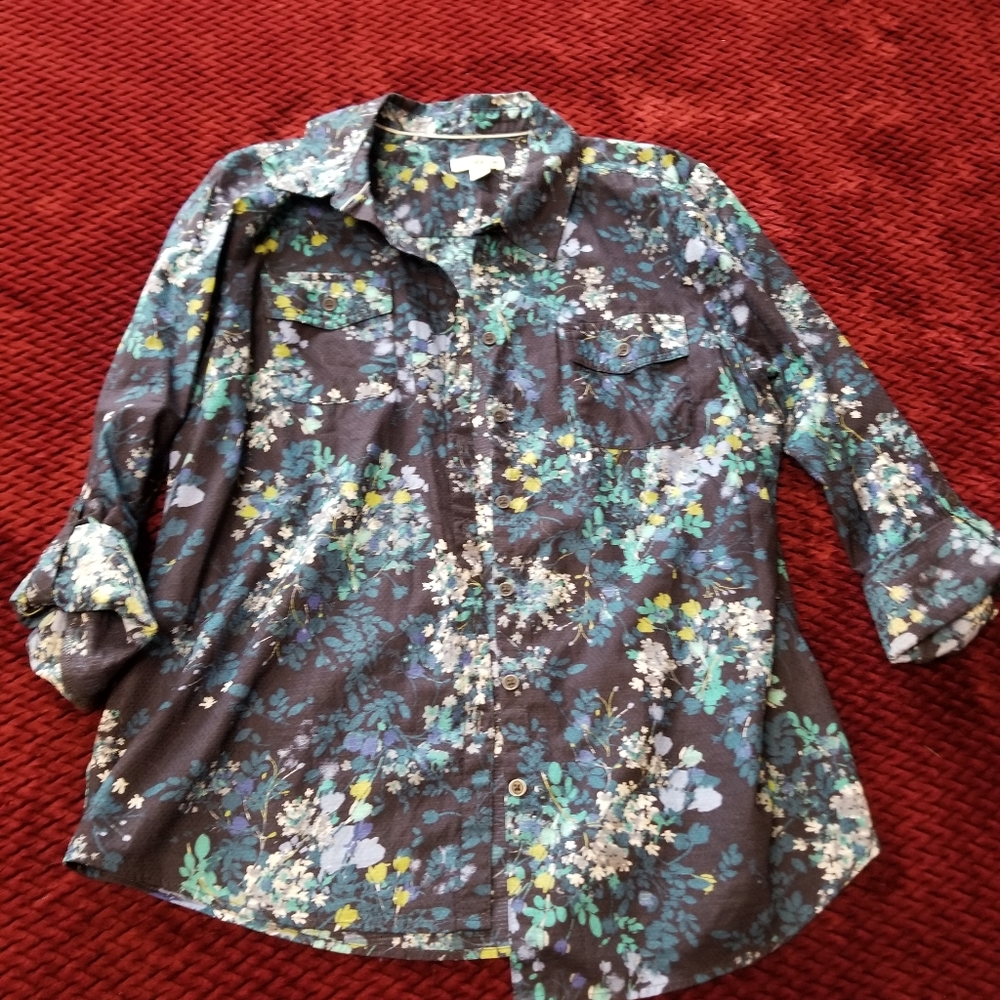 Women's Croft and Barrow blouse, size L